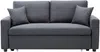 Vente-unique - INIZOR Sofa Stoff Grau - B 101 cm x H 85 cm x L 168 cm Bild 2