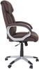 Mendler 'HWC-A71' Chefsessel, Stoff / Textil Wildleder-Optik vintagebraun, max. 120 kg, FSC® Bild 4
