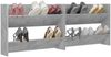 vidaXL Wand-Schuhschränke 2 Stk. Betongrau 80x18x60 cm Holzwerkstoff 806750 Bild 4