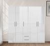 INOSIGN Kleiderschrank Sylt Schlafzimmerschrank Garderobe Schrank Bestseller hochglanz Drehtürenschrank mit perfekter Innenausstattung, Breite 200cm Bild 3