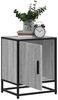 vidaXL Nachttische 2 Stk. Grau Sonoma 40x31x50 cm Holzwerkstoff Metall 848716 Bild 4