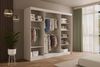 ALTDECOR Schiebetürenschrank VESLI (Kleiderschrank Garderobenschrank mit viel Stauraum Moderner Schrank) Spiegel Spiegeltüren Vielseitiger Schwebetürenschrank LED Beleuchtung Bild 3