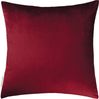 Tom Tailor Zierkissenhülle FrenchVelvet Quilt rot 45x45cm Bild 2