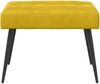 vidaXL Bank mit Knopfheftung Gelb 60 x 40 x 45 cm Samt 42038508 Bild 5