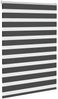 vidaXL Doppelrollo Schwarz 95x150 cm Stoffbreite 90,9 cm Polyester 4014234 Bild 3
