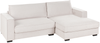 Ecksofa RENDERS Stoff Hellbeige linksseitig Bild 4