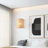 lux. pro 'Ascot' Wandleuchte 2er Set Rattanoptik, 20 x 16 x 12 cm Bild 3