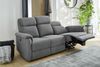 Sofa 3-Sitz Alana / Alabama 3, Stoff, Grau, 191 x 102 x 87 cm Bild 4