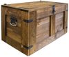 Kistenkolli Altes Land Allzweckkiste Grosse Holztruhe Oskar Palisander 80x45x47cm Schatztruhe Aufbewahrungs (Spar-Set, 1er Set) Bild 2