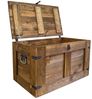 Kistenkolli Altes Land Allzweckkiste Grosse Holztruhe Oskar Palisander 80x45x47cm Schatztruhe Aufbewahrungs (Spar-Set, 1er Set) Bild 5