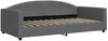 vidaXL Tagesbett Ausziehbar mit Schubladen Dunkelgrau 100x200 cm Stoff 3197248 Bild 4