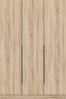 Kleiderschrank 3-türig (B/H/T: 120x180x52 cm) in Sonoma Eiche Nachbildung Bild 2