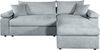 OTTO home Ecksofa Cosy L-Form, B: 234 cm, Sitzaufbau im Sandwich-Federkern, 2 Zierkissen, Mega-Sofa, Cord oder Struktur weich, Kaltschaumauflage Bild 2