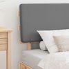 vidaXL Bettgestell mit gepolstertem Kopfteil Hellgrau 100 x 200 cm 877369 Bild 3