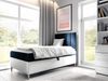 Boxspringbett Chapeni 'Junior 1' blau 80x200 cm Rechts Bild 2