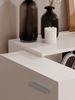 Schuhschrank Logu in weiß 100 x 110 cm Bild 5