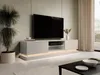 Vente-unique - DEVIKA TV unit Holz, Platte BeigeWeiß - B 40 cm x H 44 cm x L 190 cm Bild 3