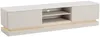 Vente-unique - DEVIKA TV unit Holz, Platte BeigeWeiß - B 40 cm x H 44 cm x L 190 cm Bild 5