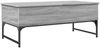 vidaXL Couchtisch Grau Sonoma 100x50x40 cm Holzwerkstoff und Metall 845379 Bild 2