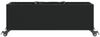vidaXL Hochbeet mit Rollen & 3 Fächern Schwarz 107x32x38cm Poly Rattan 366419 Bild 5