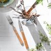 Amefa 'PIZZA' Steakmesser Set 6-teilig, Holz natur, 8 cm Bild 2