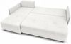 AX LIVING Ecksofa Damascus Weiß mit Schlaffunktion Bettkasten Schlafsofa 212 cm links Bild 4