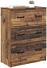 vidaXL Schubladenschrank Altholz 66 x 34,5 x 87 cm Holzwerkstoff 895763 Bild 3