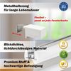 DomDeco Plissee Premium Plissee ohne Bohren, Sichtschutz, lichtdurchlässig, blickdicht, Klemmfix, Klemmfix, UV-beständig, modernes Design, stufenlos Bild 4