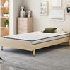 Federkernmatratze 90x190x10 cm – ergonomisch, gerollt, in Weiß Bild 4