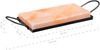 Salzstein zum Grillen mit Halterung, Gourmet Salzplatte zum Garen & Servieren, Rosa Kristall Salz Grillstein Platte für Grill, Backofen, Ofen, Koch BBQ Zubehör, 20 x 10 x 2,5 cm Bild 3