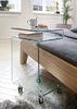 Beistelltisch >Vigo< in Klarglas, Glas - 42x68x37cm (BxHxT) Bild 5