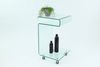 Beistelltisch >Vigo< in Klarglas, Glas - 42x68x37cm (BxHxT) Bild 2