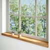 vidaXL Fensterbänke 2 Stk. Hellbraun 120x15x2 cm Massivholz Eiche 4009130 Bild 2