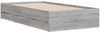 vidaXL Bettgestell mit Schubladen Grau Sonoma 75x190 cm Holzwerkstoff 3207334 Bild 4