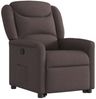 vidaXL Relaxsessel mit Aufstehhilfe Dunkelbraun Stoff 3303199 Bild 4