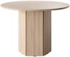 Selsey Hexa Esstisch, Laminierte Platte, Eiche, 110 cm Bild 2
