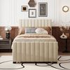 OKWISH Polsterbett Funktionsbett,Doppelbett,Jugendbett,mit Ausziehbett (90 x 190 cm), ohne Matratze Bild 2