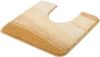 Kleine Wolke Badematte Ocean, Badvorleger, Badezimmer Teppich, Höhe 23 mm, rutschhemmend beschichtet, fußbodenheizungsgeeignet, Kunstfaser, Badteppich, Wellen Design, mit Farbverlauf, Hoch-Tief Effekt, waschbar Bild 3