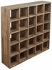 riess-ambiente Bücherregal IRON CRAFT 200cm natur - Massivholz, lackiert, 25 Fächer, handmade, Einzelartikel 1-tlg, großer Raumteiler mit viel Stauraum - ideal für Arbeits- & Wohnzimmer Bild 2
