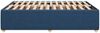 vidaXL Bettgestell ohne Matratze Blau 140x200 cm Stoff 3284948 Bild 5