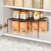 mDesign Küchenablage Geschirr Organizer 2er Set Küchenregal 33 x 22,7 x 14,9 cm Bild 3