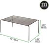 mDesign Küchenablage Geschirr Organizer 2er Set Küchenregal 33 x 22,7 x 14,9 cm Bild 2