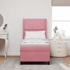 vidaXL Boxspringbett mit Kopfteil Rosa 80 x 200 cm Samt 3342037 Bild 3
