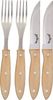Jim Beam BBQ Steakbesteck Gabel & Messer (4-tlg), 2 Personen, Edelstahl, Set 4-tlg. Bild 4