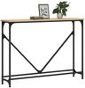 Konsolentisch, Beistelltisch, Konsole Sonoma-Eiche 102x22,5x75 cm Holzwerkstoff Bild 3
