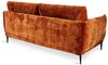 Sofa Designersofa MADISON 2-Sitzer in Stoff Dress Me Kupfer Bild 3