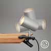 Briloner Leuchten Tischleuchte 2766014, ohne Leuchtmittel, 2700K - Extra-Warmweiß, Leselampe 16,5x6,5x12cm Chrom-Matt GU10 max. 9W Bettlampe Schreibtisch Bild 3