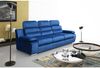 robin 'Amber' 3-Sitzer mit Schlaffunktion, Kronos-Stoff blau, 238 x 96 x 95 cm Bild 2