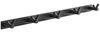 SO-TECH® Hakenleiste Blackline CORA V schwarz pulverbeschichtet, (1 St), Länge 450 mm mit 5 Haken Bild 5