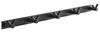 SO-TECH® Hakenleiste Blackline CORA V schwarz pulverbeschichtet, (1 St), Länge 450 mm mit 5 Haken Bild 4